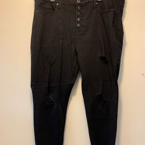 Torrid Sky High Distressed Skinny Premium Stretch Size 22